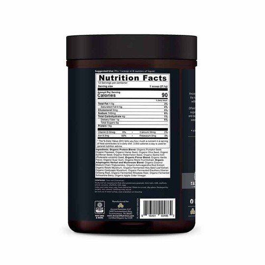 Plant Protein+ Organic, ANN